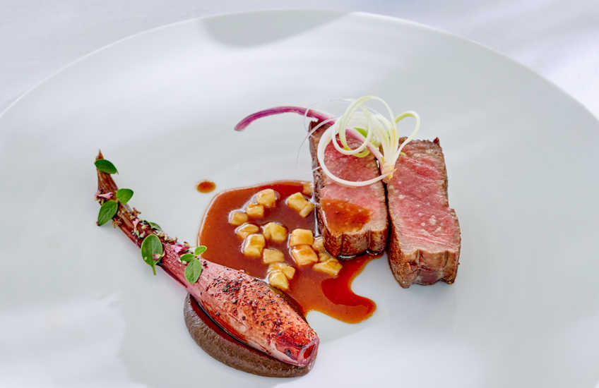 helene darroze villa la coste dish