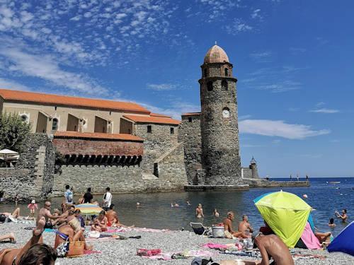 collioure collioure beach
