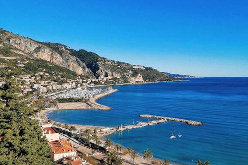 menton climate france