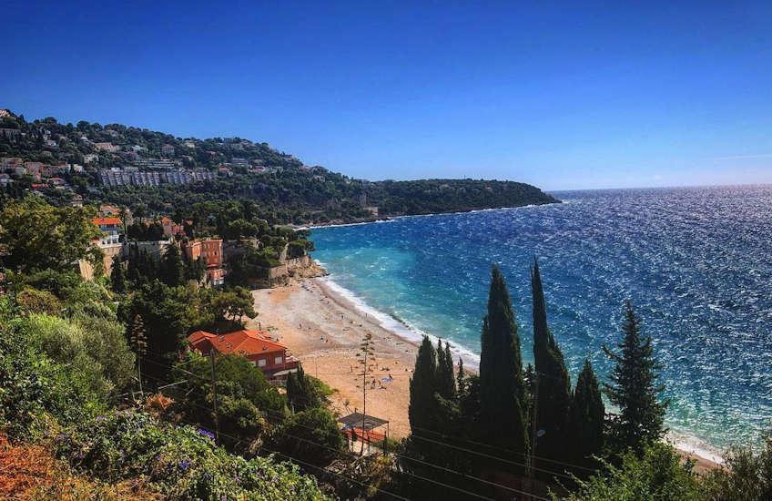 roquebrune cap martin beaches france