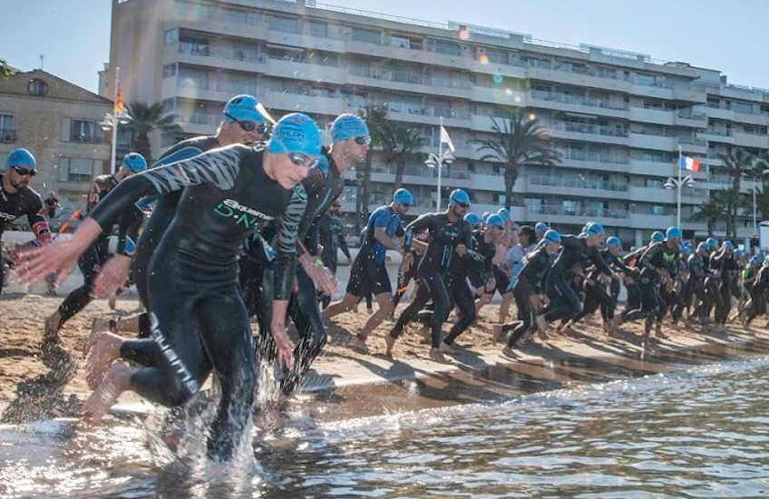 saint raphael triathalon france